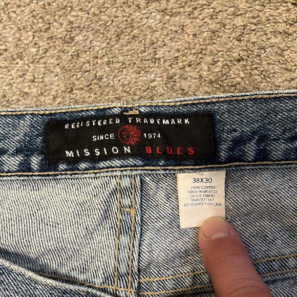 Jeans for men made by mission blues. - Picture 2 of 3